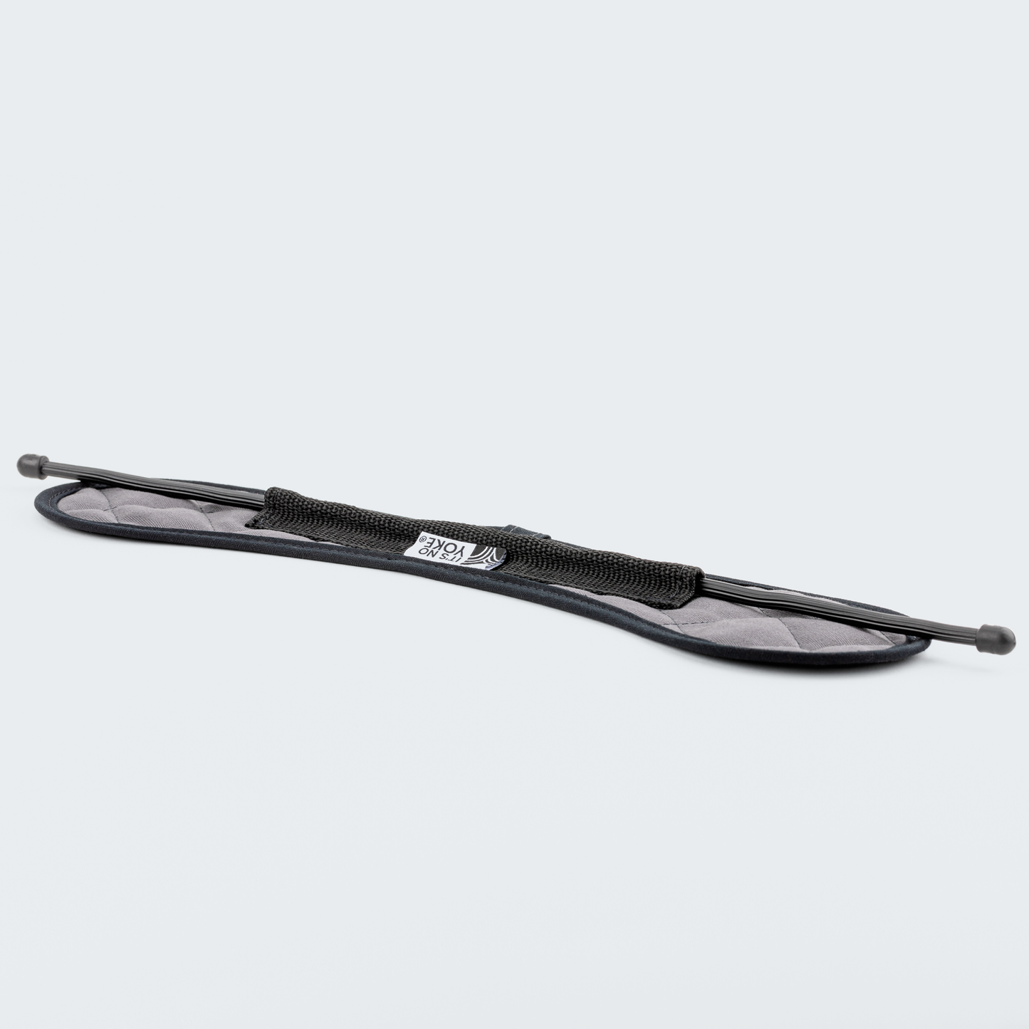 Hands-Free Bag Holder in Charcoal w/Black Trim