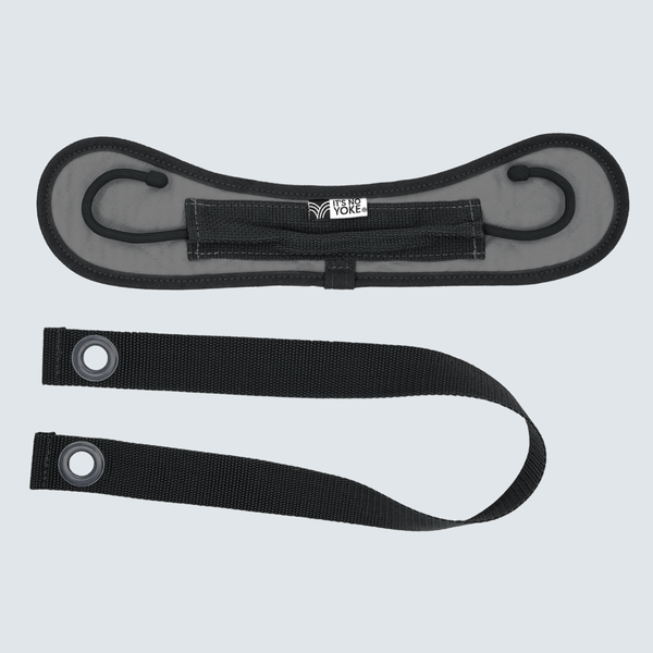 くぼでんRESISTANT ショルダーバッグ　Hip hanger 新品! Hands-Free Bundle: Bag Holder & Handle Extender in Charcoal w