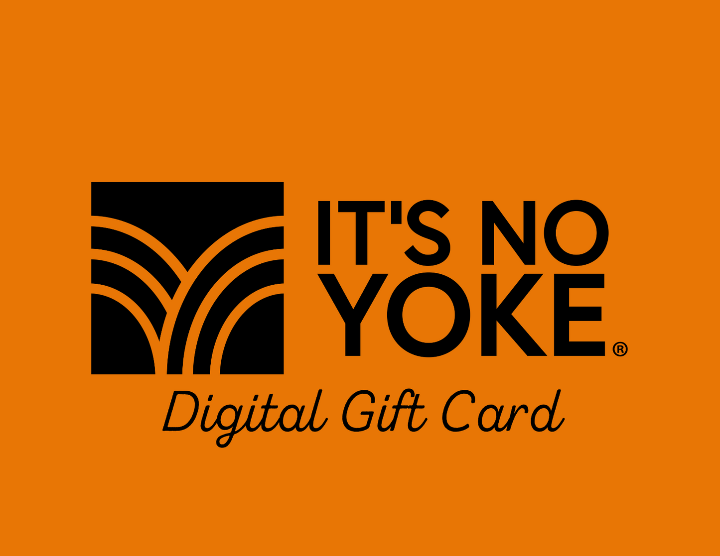 It's No Yoke Digital Gift Card